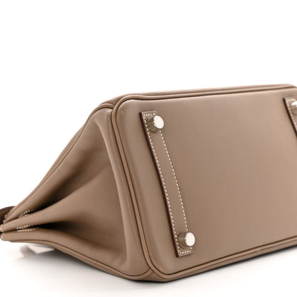 Hermes Swift Birkin 25 Etoupe 9 of 17