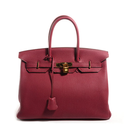 Hermes Togo Birkin 35 Rubis 1 of 23