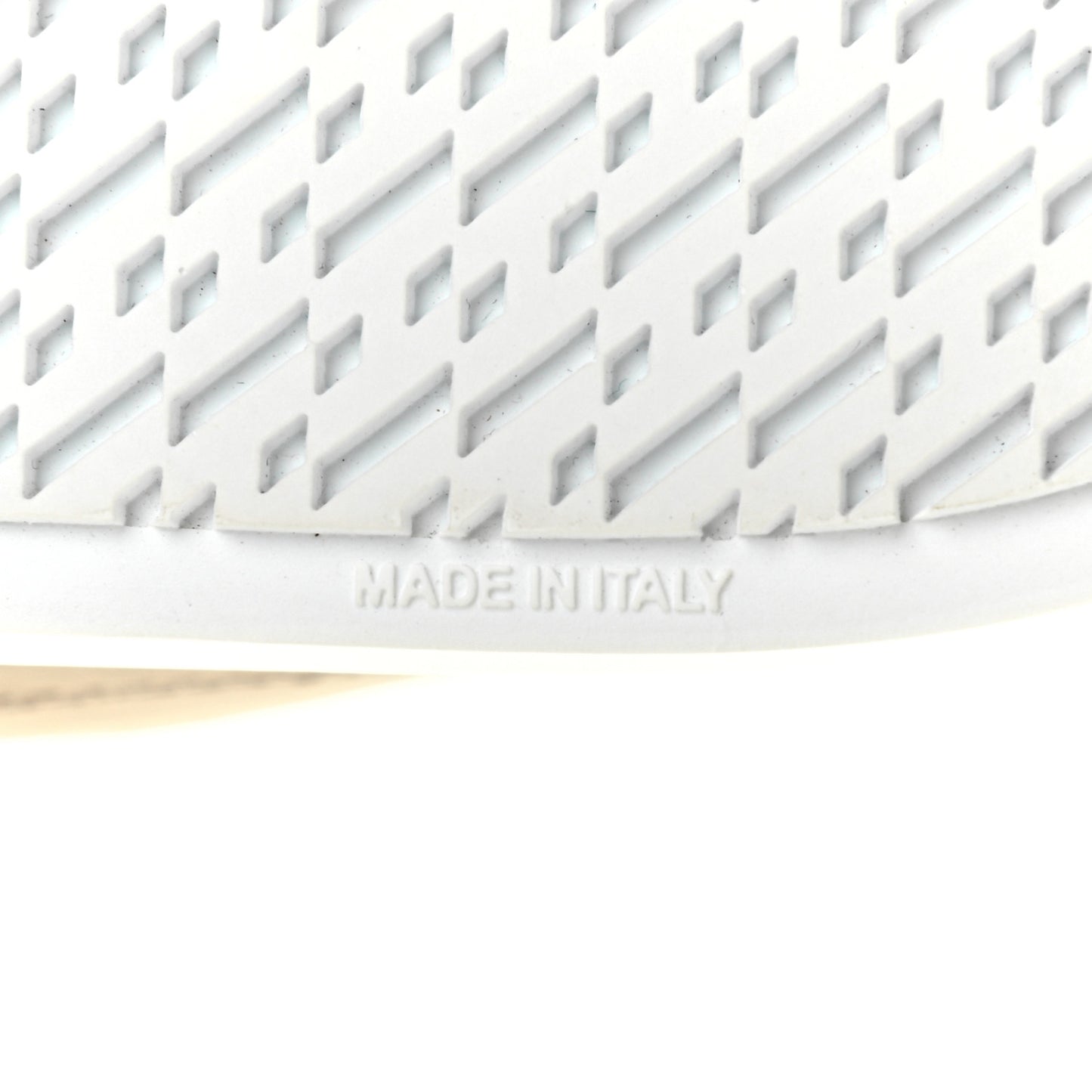 Calfskin Deep Sneakers 36.5 Multicolor White Gold