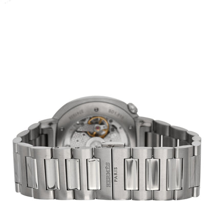 Hermes Stainless Steel 36mm Cut Automatic Watch 3 of 5