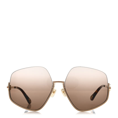 Chloe Metal Sunglasses CH0068S Tortoise 2 of 8