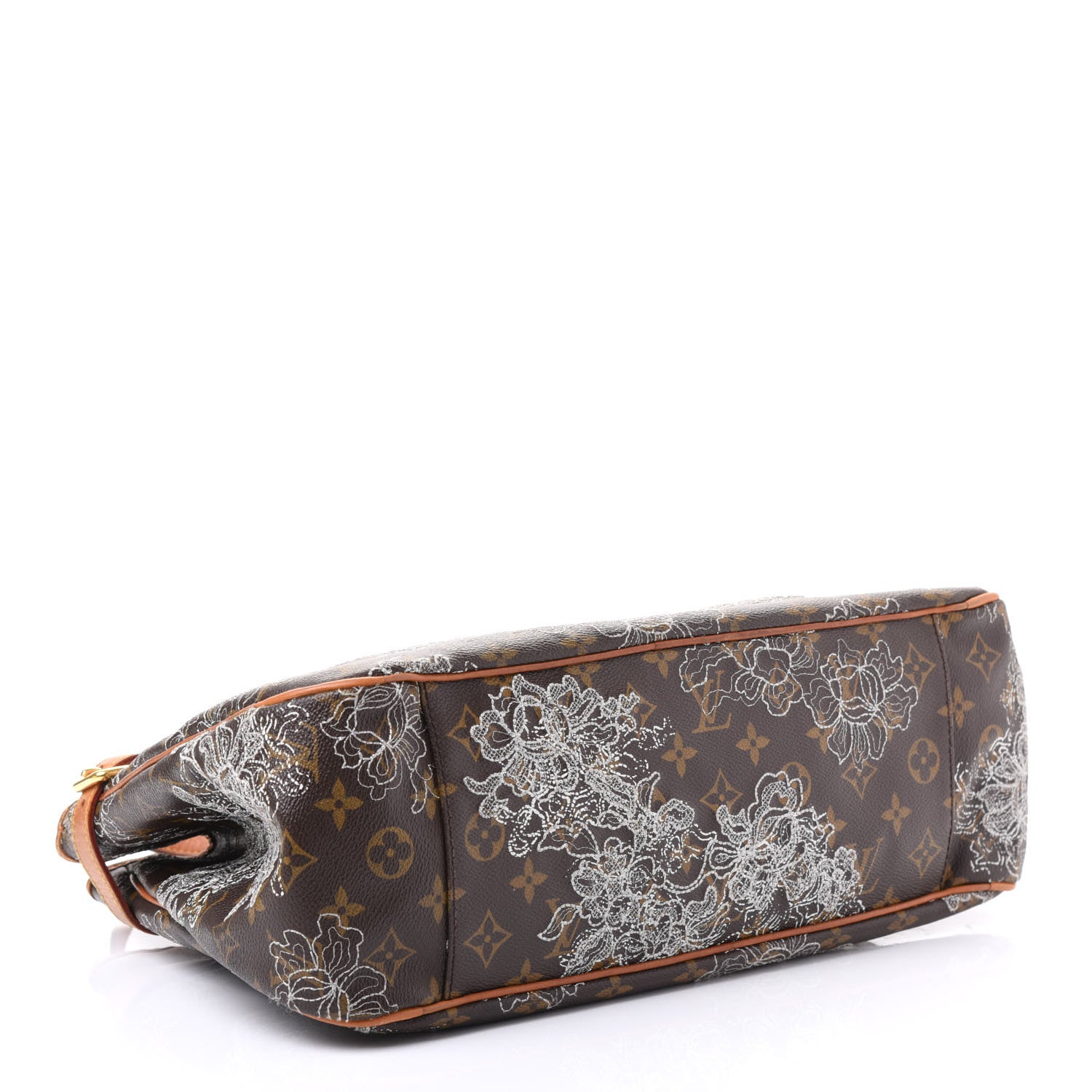 Louis Vuitton Monogram Dentelle Batignolles Horizontal Silver 3 of 11