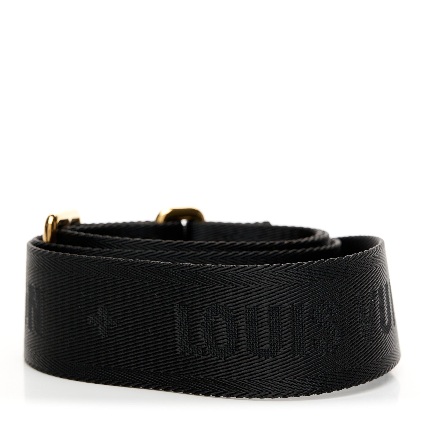 Nylon Multi Pochette Accessories Bandouliere Shoulder Strap Black