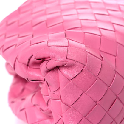 Bottega Veneta Nappa Maxi Intrecciato The Pouch Oversized Clutch Pink 10 of 15