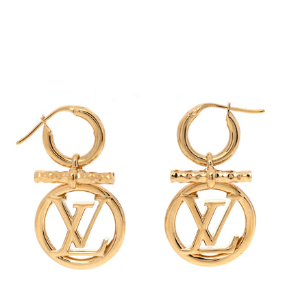 Louis Vuitton Baby Louise Earrings Gold 1 of 7