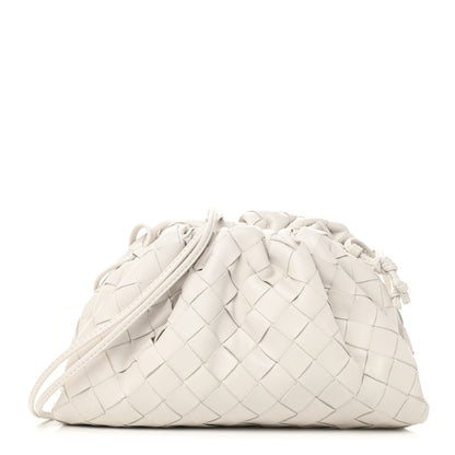 Bottega Veneta Nappa Intrecciato The Mini Pouch Chalk 1 of 10