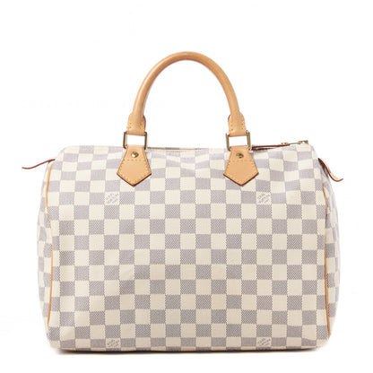 Louis Vuitton Damier Azur Speedy 30 1 of 10
