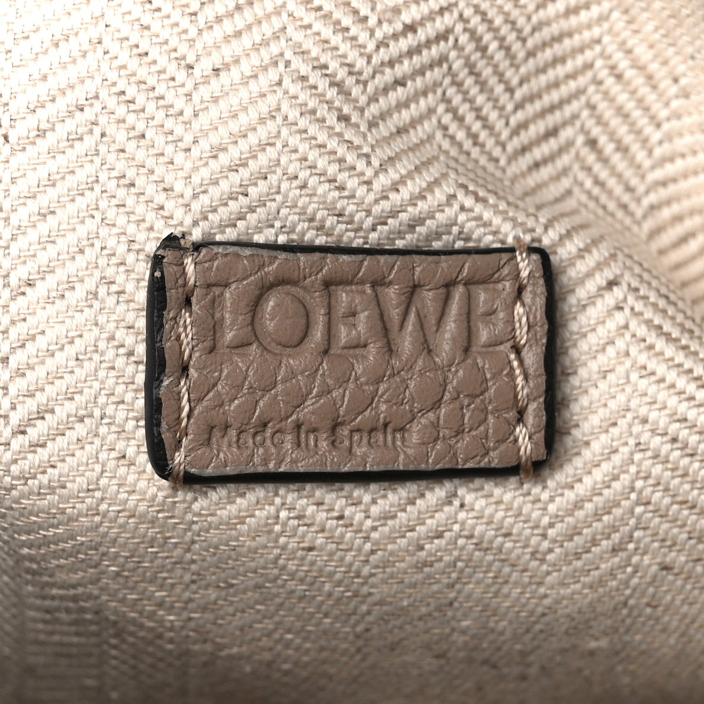 Calfskin Mini Puzzle Bag Sand Mink