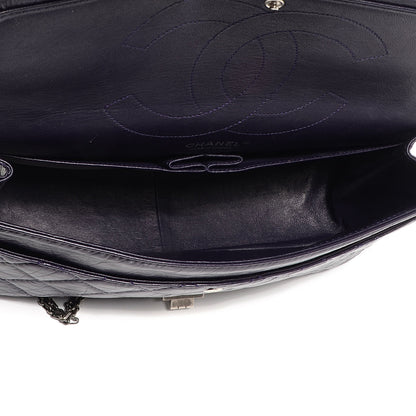 Chanel Aged Calfskin 2.55 Reissue 227 Flap Dark Purple 5 of 8