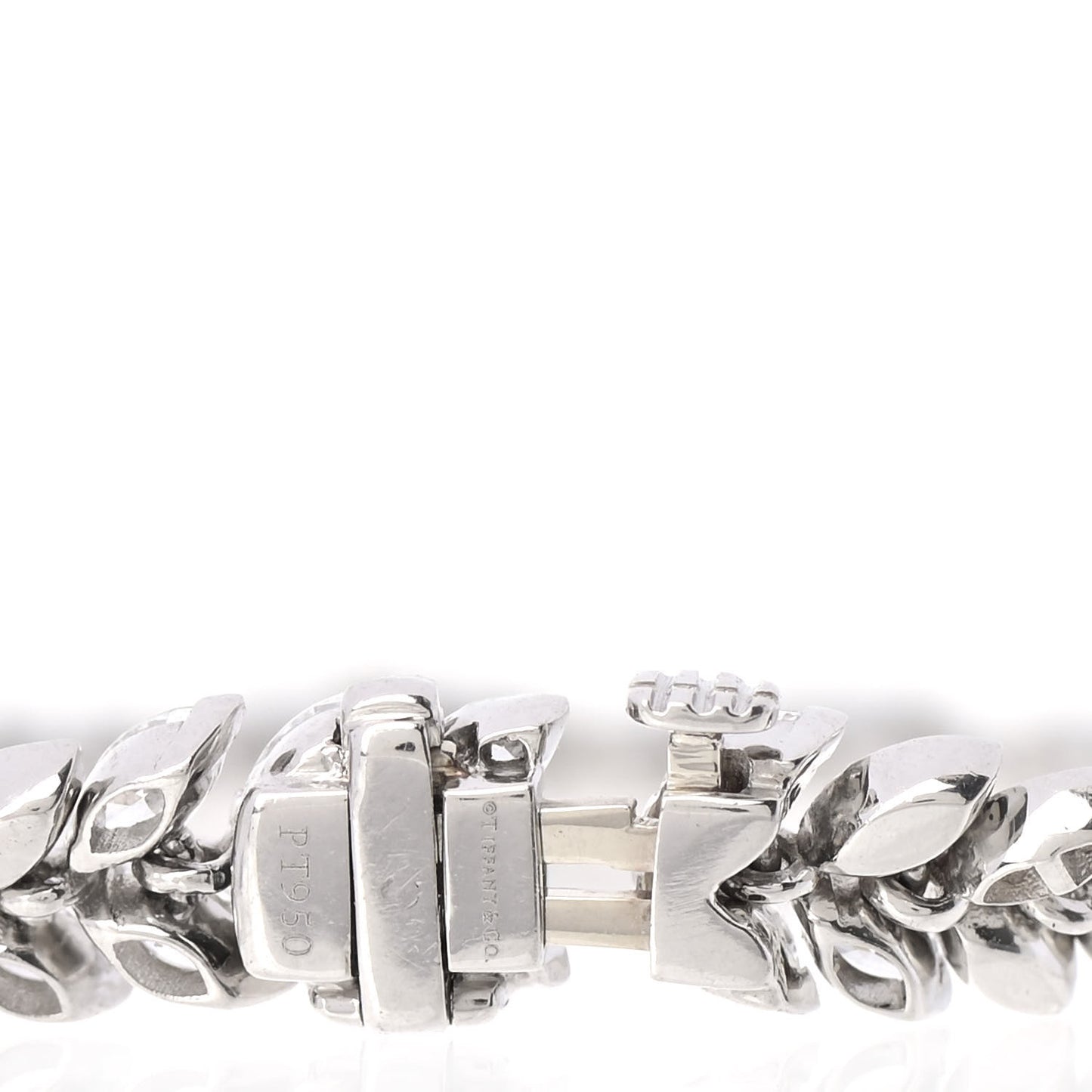 Platinum Diamond Victoria Vine Tennis Bracelet