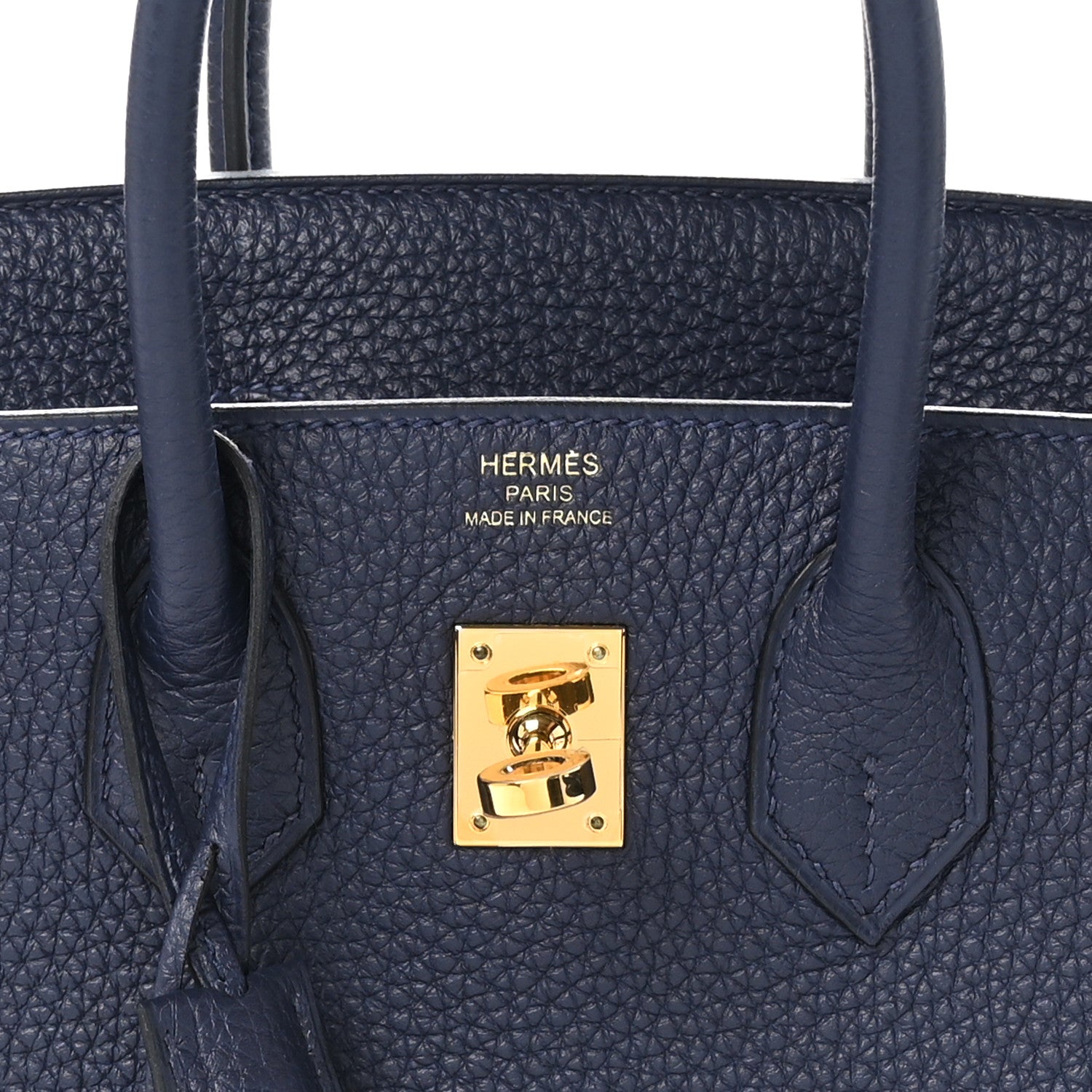 Hermes Togo Birkin 25 Bleu Nuit 7 of 11