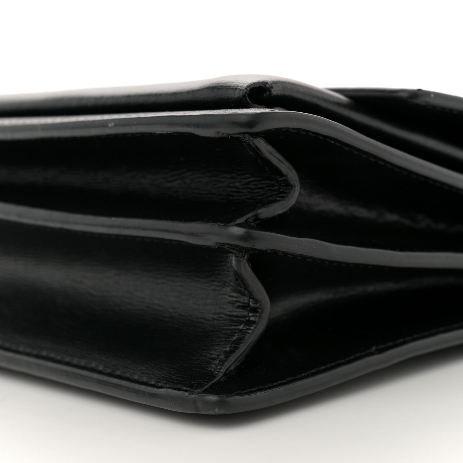 Saint Laurent Calfskin Medium Monogram Monochrome Sunset Black 11 of 14