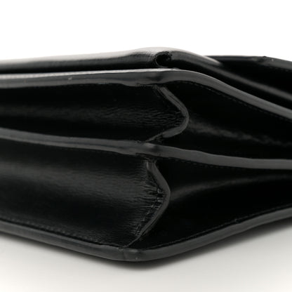 Saint Laurent Calfskin Medium Monogram Monochrome Sunset Black 11 of 14