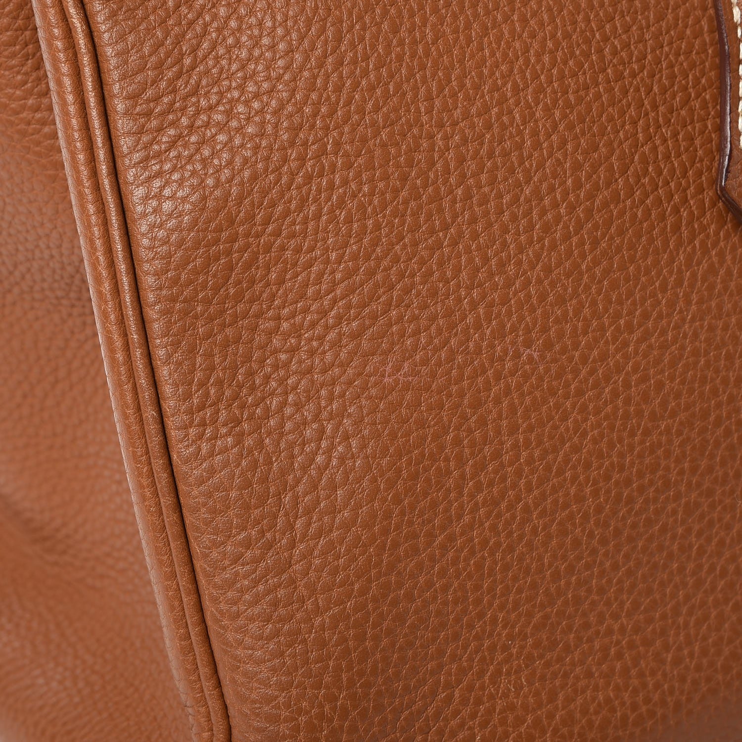 Hermes Taurillon Clemence Birkin 35 Gold 42 of 43