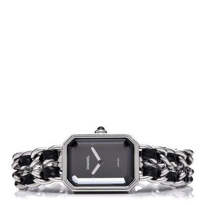 Chanel Stainless Steel Lambskin 20mm Chain Premiere Quartz Watch M 3 of 10