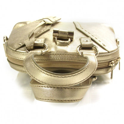 Saint Laurent Leather Mini Muse Gold 5 of 11
