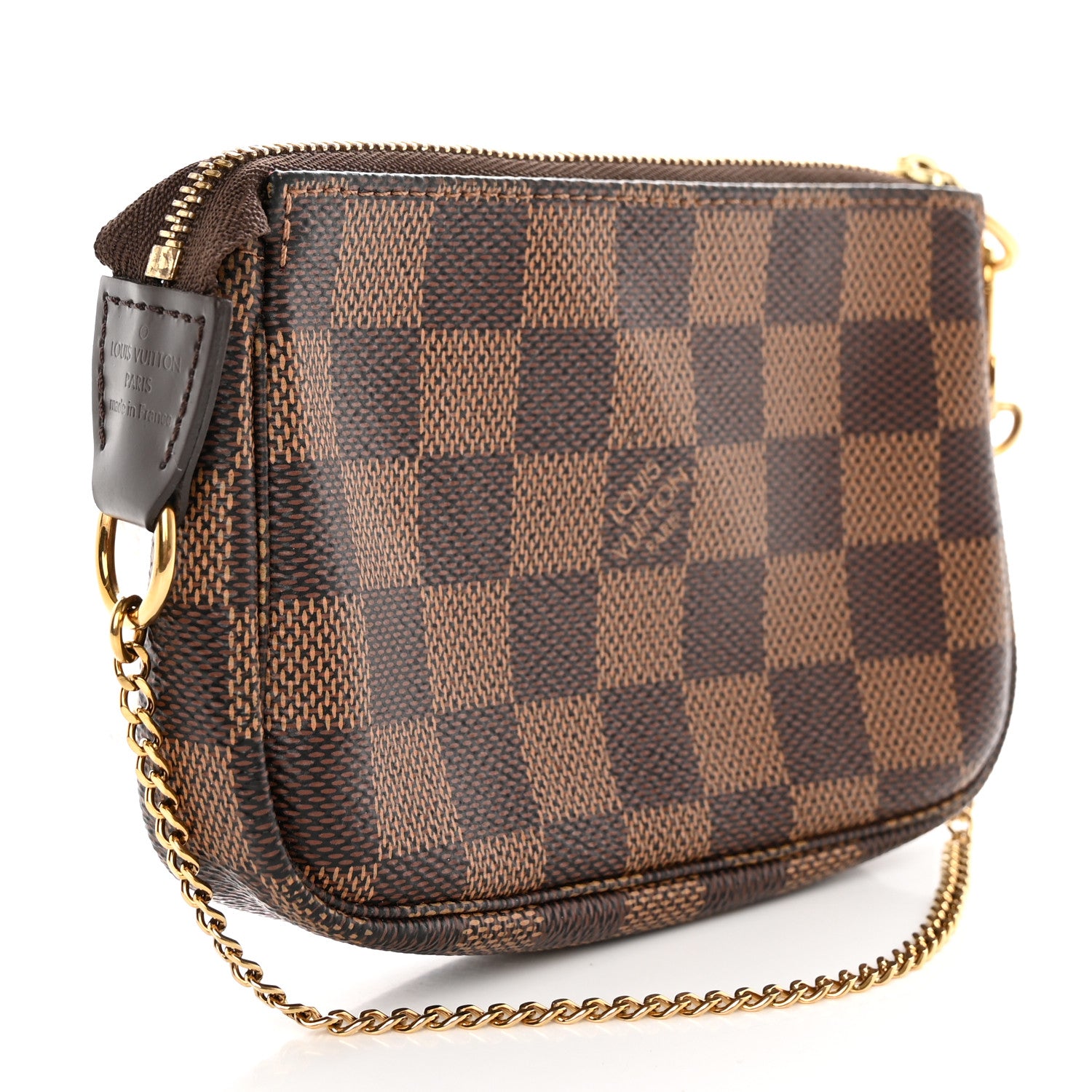 Louis Vuitton Damier Ebene Mini Pochette Accessories 3 of 10