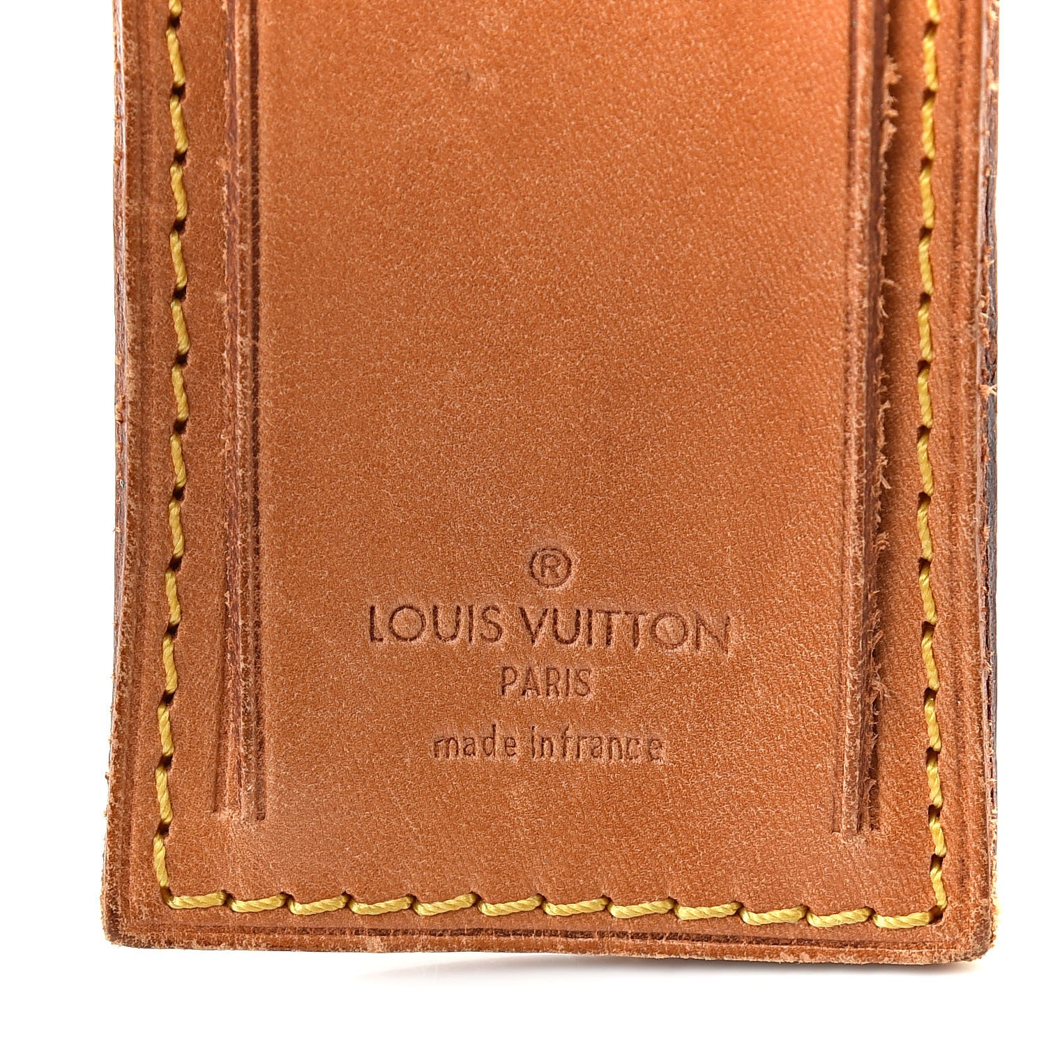 Louis Vuitton Vachetta Luggage Tag 3 of 6