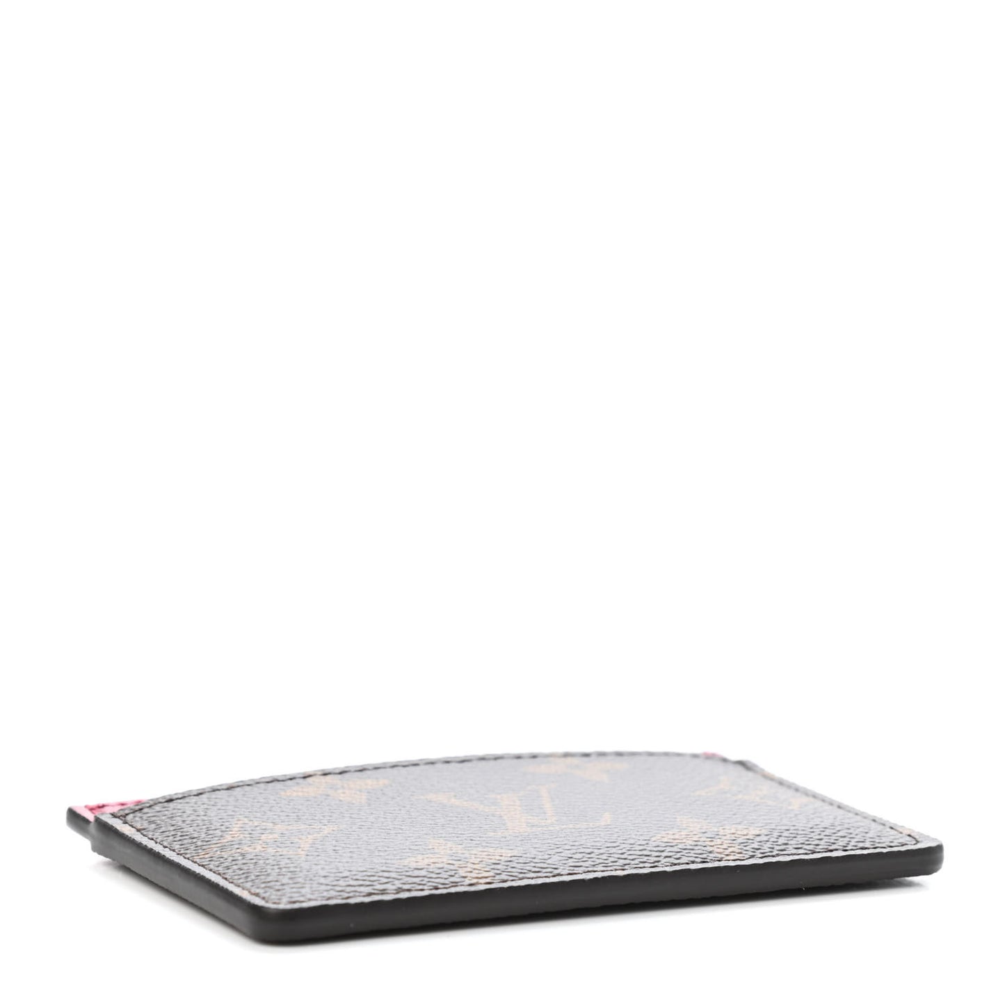 Monogram Card Holder Fuchsia