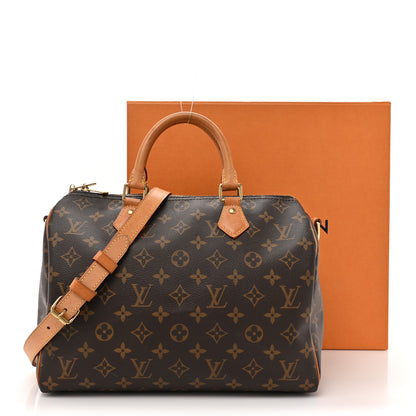 Louis Vuitton Monogram Speedy Bandouliere 30 20 of 20