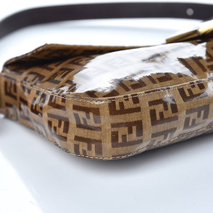 Fendi Vinyl Zucchino Baguette Tobacco 7 of 11