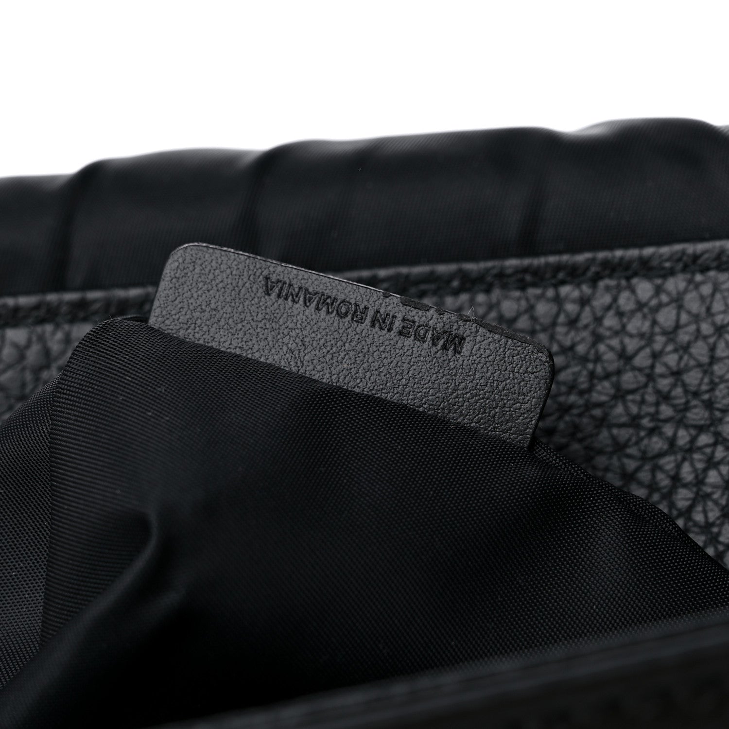 Burberry Grainy Calfskin Embossed Bruno Messenger Black 7 of 10