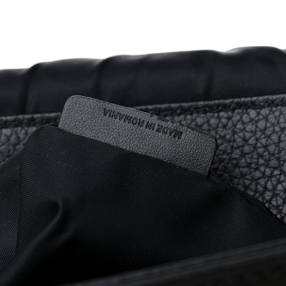 Burberry Grainy Calfskin Embossed Bruno Messenger Black 7 of 10