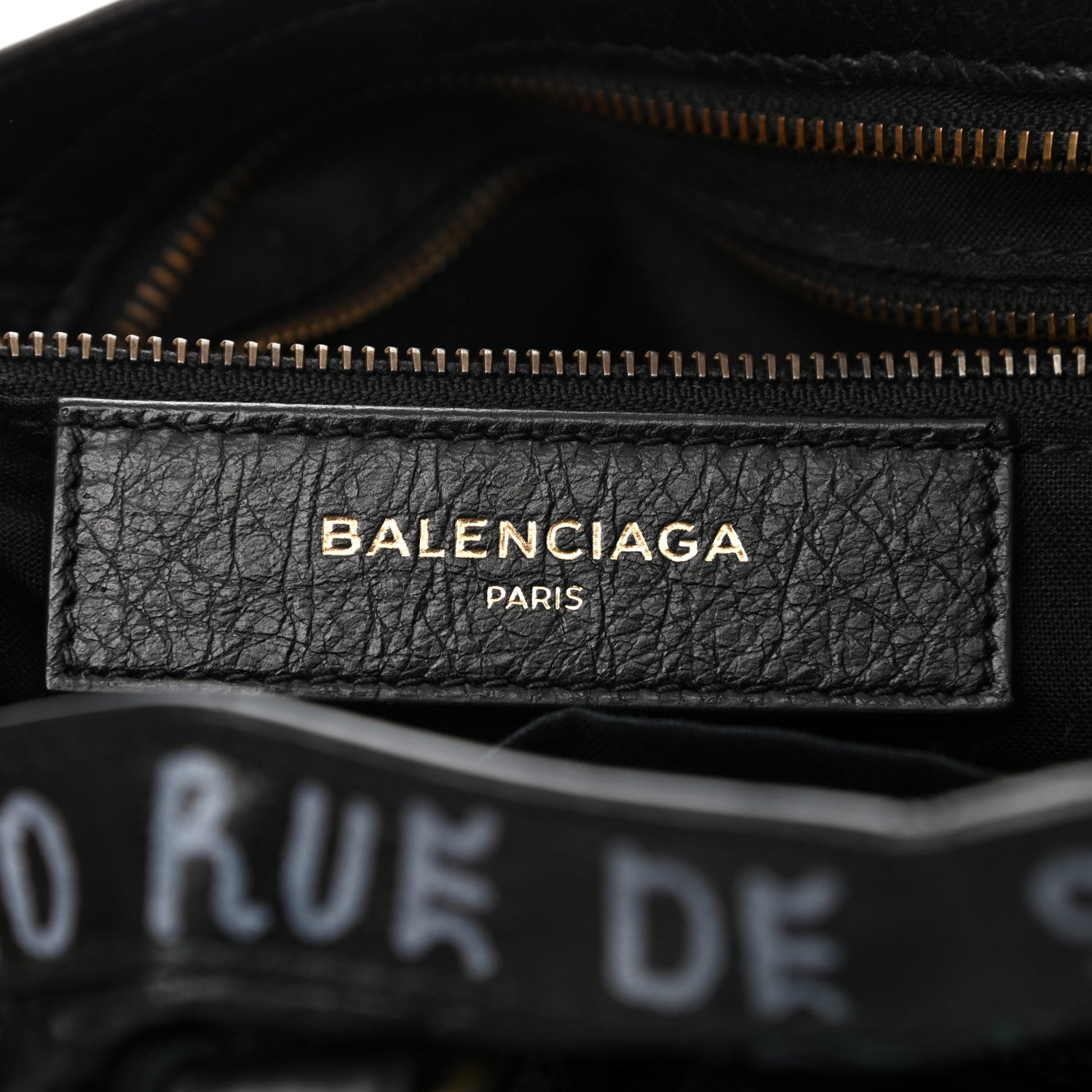Balenciaga Agneau Graffiti All Over Classic Hardware S City Black Multicolor 6 of 11