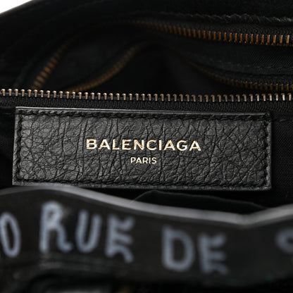 Balenciaga Agneau Graffiti All Over Classic Hardware S City Black Multicolor 6 of 11