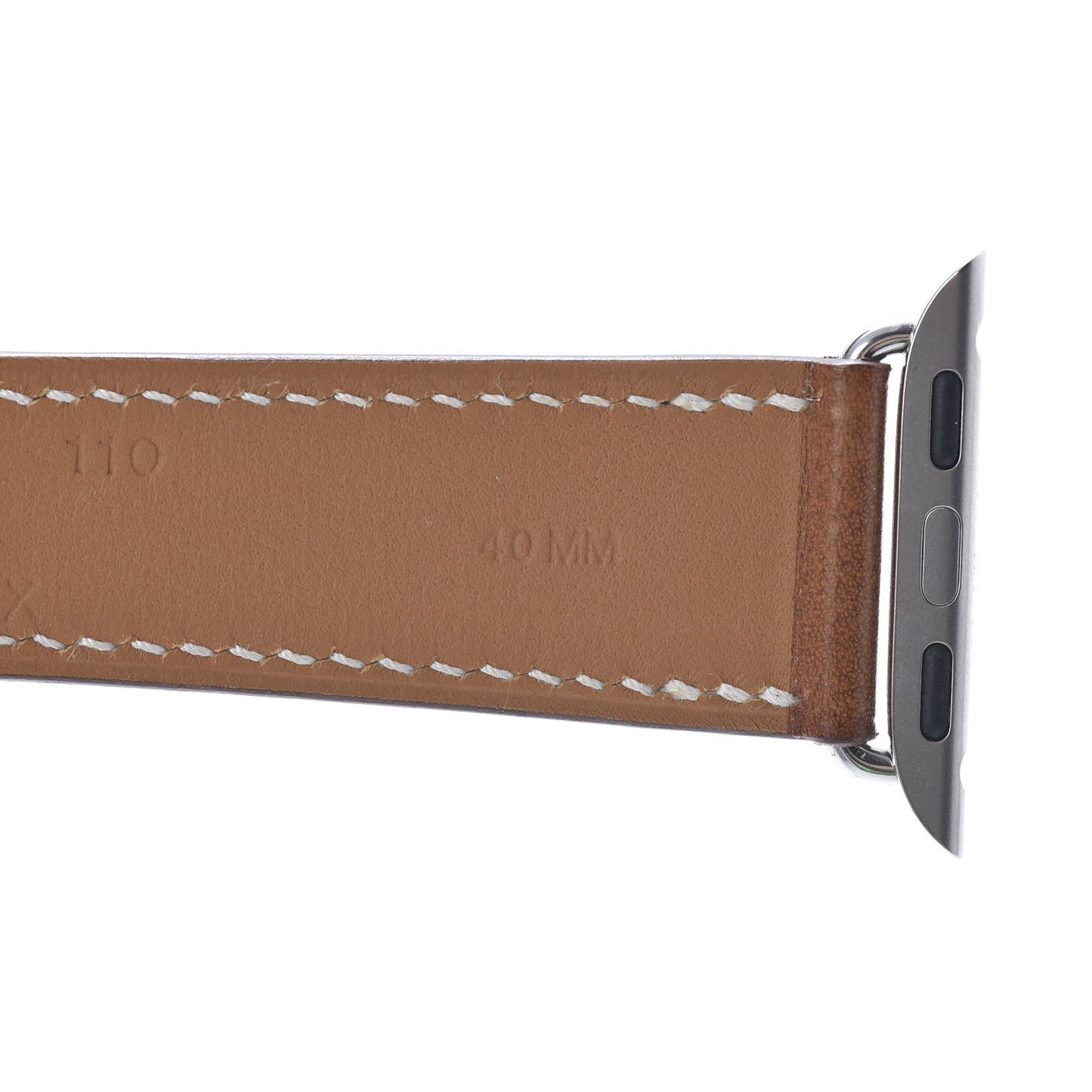 Barenia 40mm Apple Watch Double Tour Band Fauve