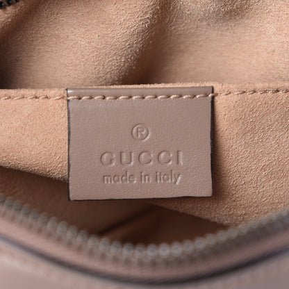 Gucci Calfskin Matelasse Mini GG Marmont Chain Shoulder Bag Nude 6 of 11