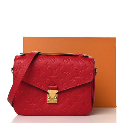 Louis Vuitton Empreinte Pochette Metis Cherry 10 of 10