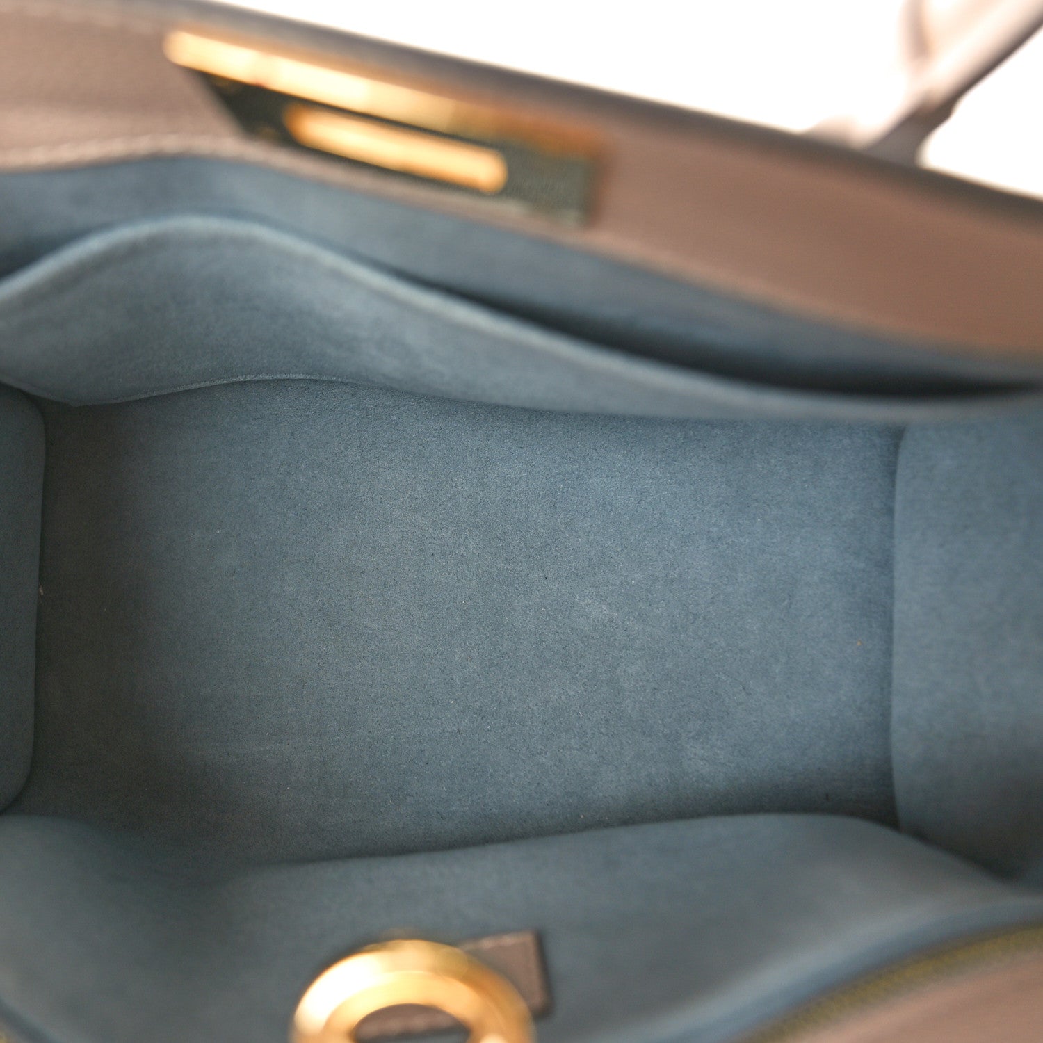Louis Vuitton Calfskin Monogram On My Side PM Greige 5 of 9
