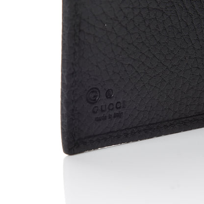 Gucci Dollar Calfskin Bi-Fold Wallet Black 6 of 10