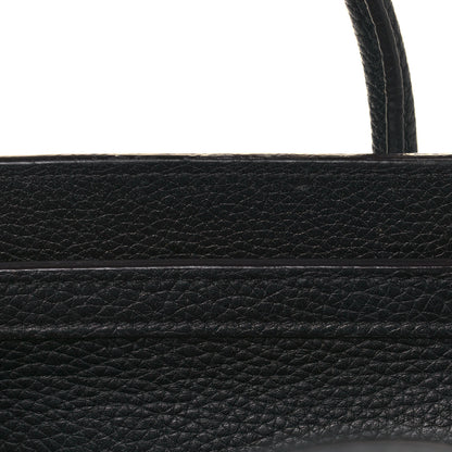 Celine Drummed Calfskin Nano Luggage Black 15 of 16