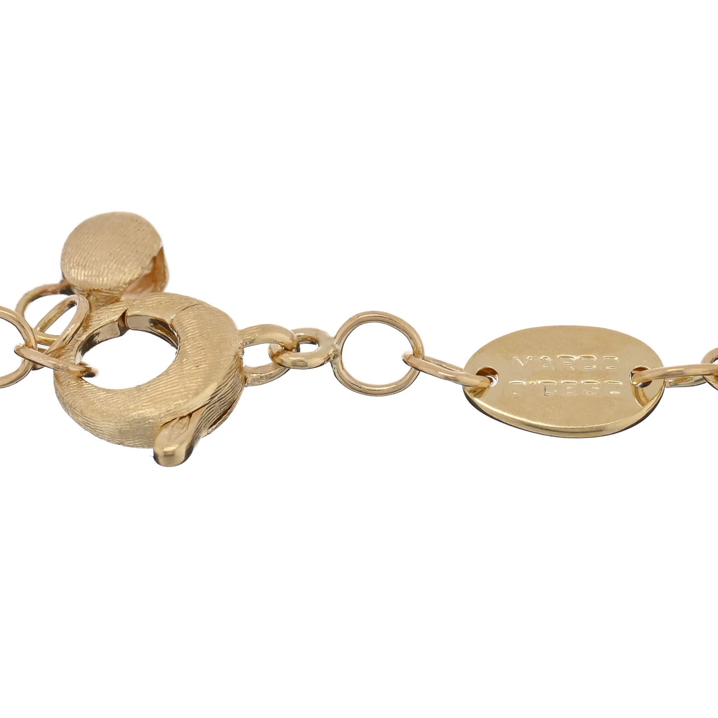 18K Yellow Gold Circle Jaipur Bracelet