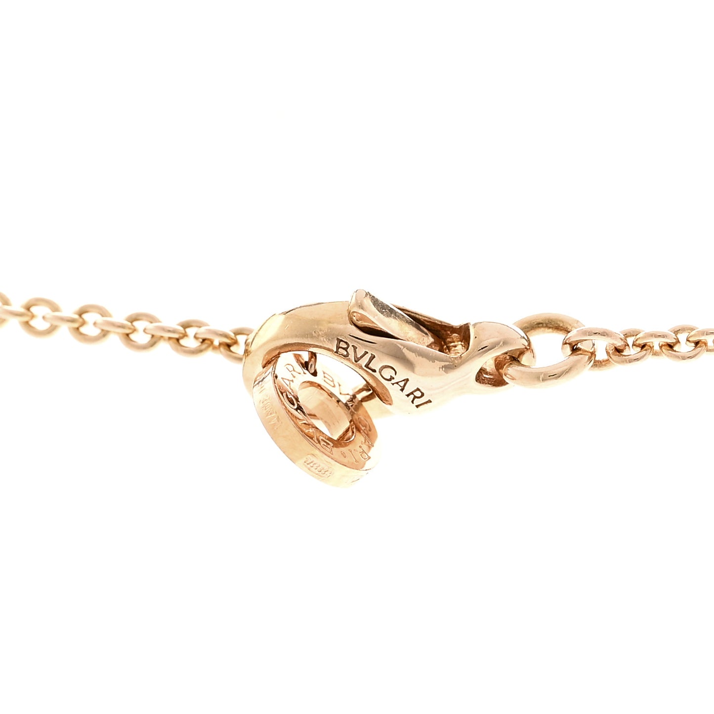 18K Rose Gold B.Zero1 Pendant Necklace