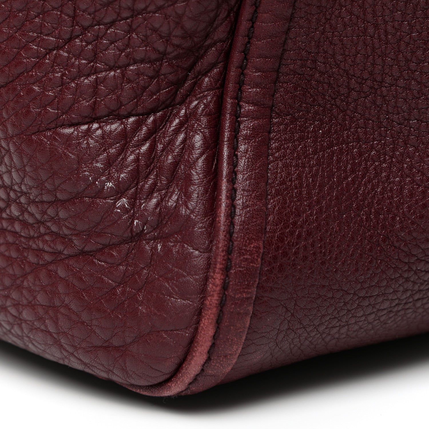 Gucci Pebbled Calfskin Medium Soho Shoulder Bag Bordeaux 17 of 24