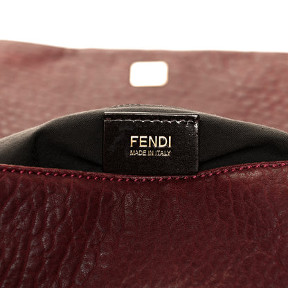Fendi Crinkled Lambskin Mia Shoulder Flap Mona 6 of 13