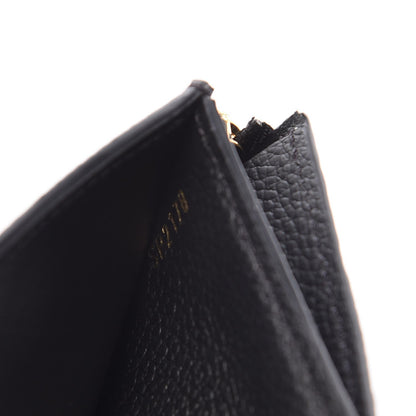 Louis Vuitton Empreinte Zoe Wallet Black 7 of 8