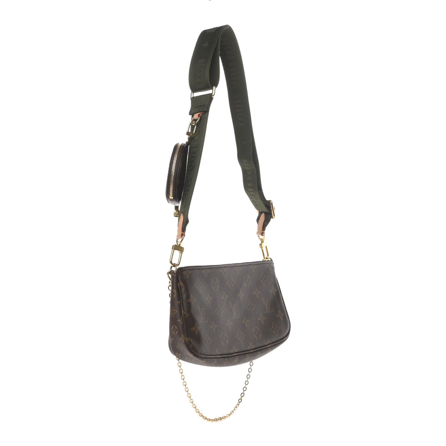 Louis Vuitton Monogram Multi Pochette Accessories Kaki 2 of 5