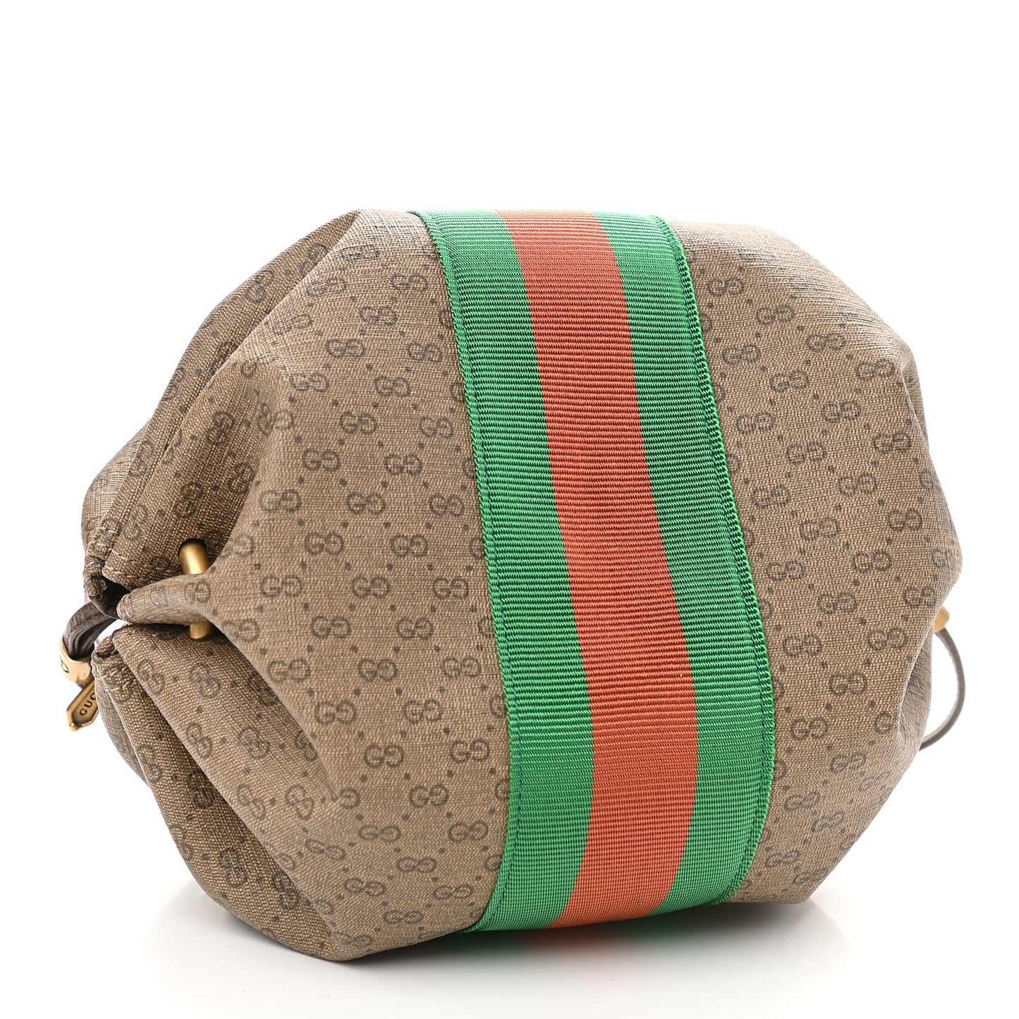 Mini Vintage GG Supreme Monogram Web Butterfly New Candy Crossbody Beige New Acero