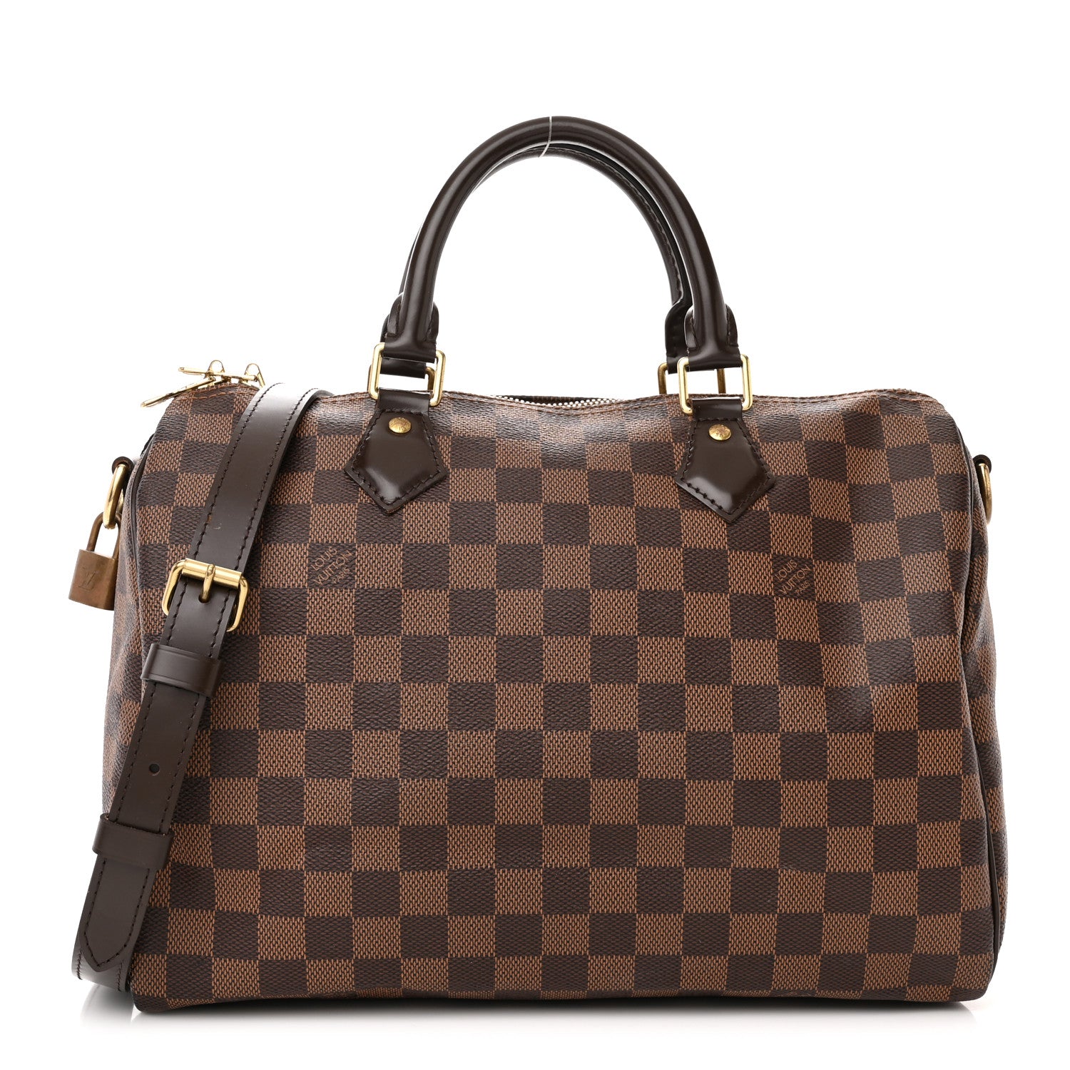 Louis Vuitton Damier Ebene Speedy Bandouliere 30 1 of 18