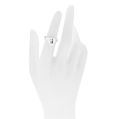 Tiffany Sterling Silver Elsa Peretti Full Heart Ring 50 5.25 2 of 6