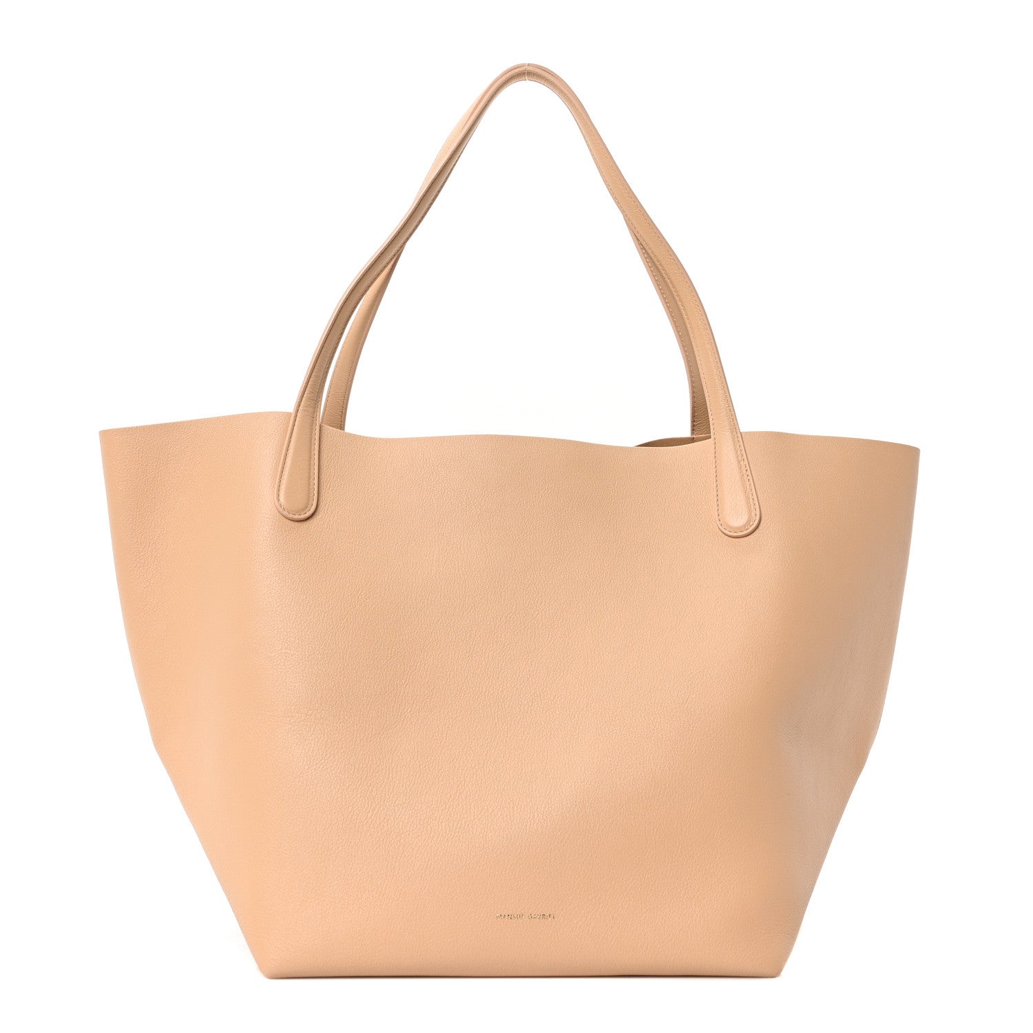 Mansur Gavriel Supple Calfskin Everyday Soft Tote Sandstone 1 of 10