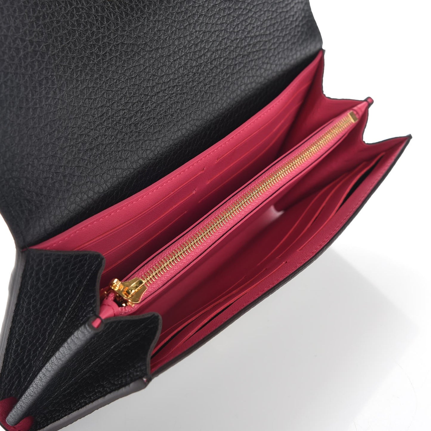 Taurillon Capucines Wallet Black