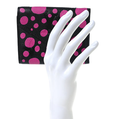 Louis Vuitton LV X YK Empreinte Monogram Victorine Wallet Black Fuchsia 2 of 9