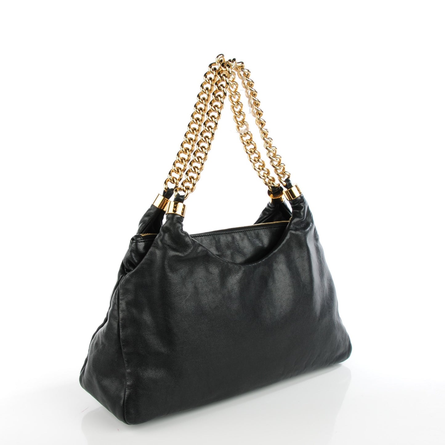 Calfskin Rodeo Drive Hobo Black