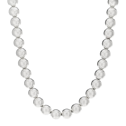 Tiffany Sterling Silver 10mm HardWear Ball Necklace 1 of 4