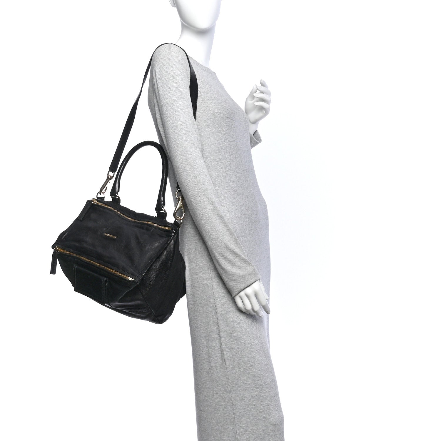 Givenchy Sugar Goatskin Medium Pandora  Black 2 of 10